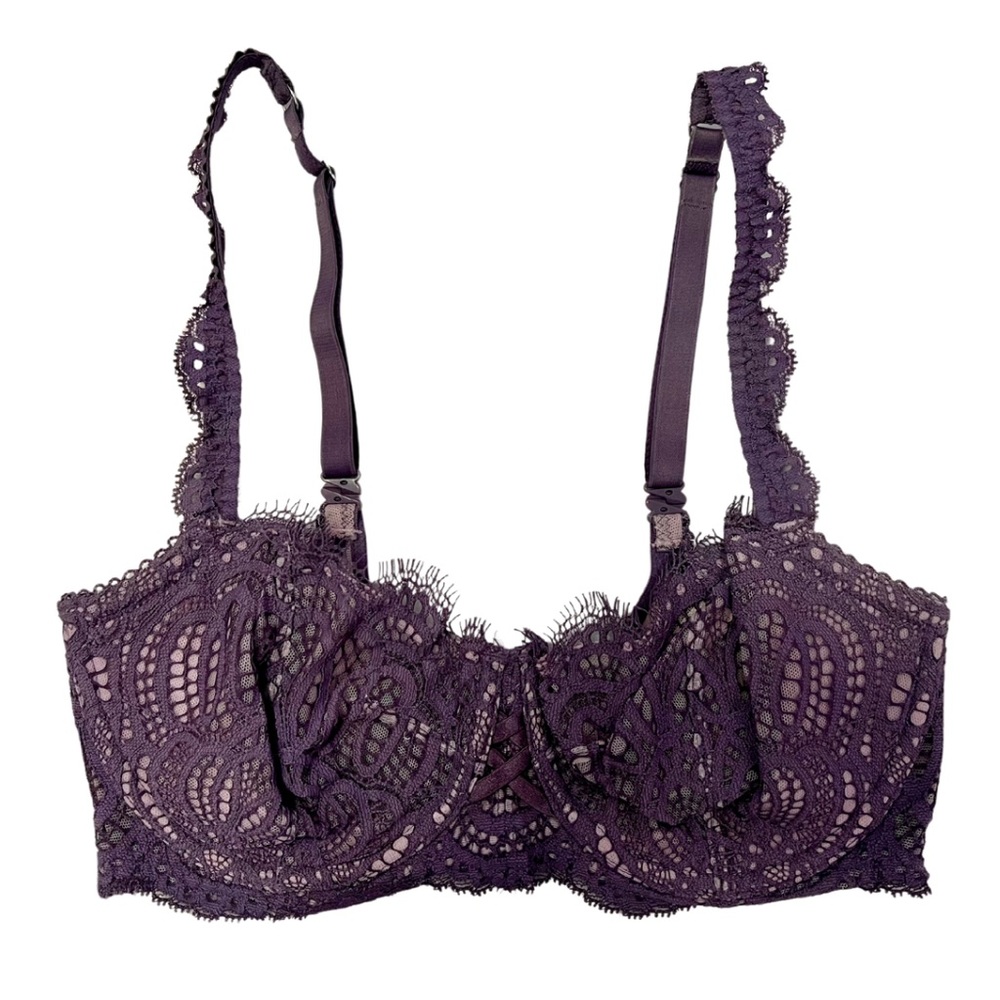 Victorias Secret Dream Angels Push up Bra Without Padding Lavender Size 32DD